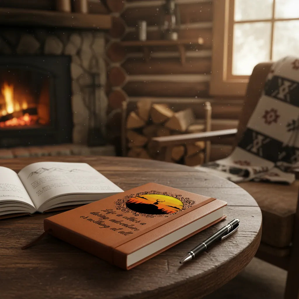 Adventure Seeker Journal – Wilderness Sunset Notebook