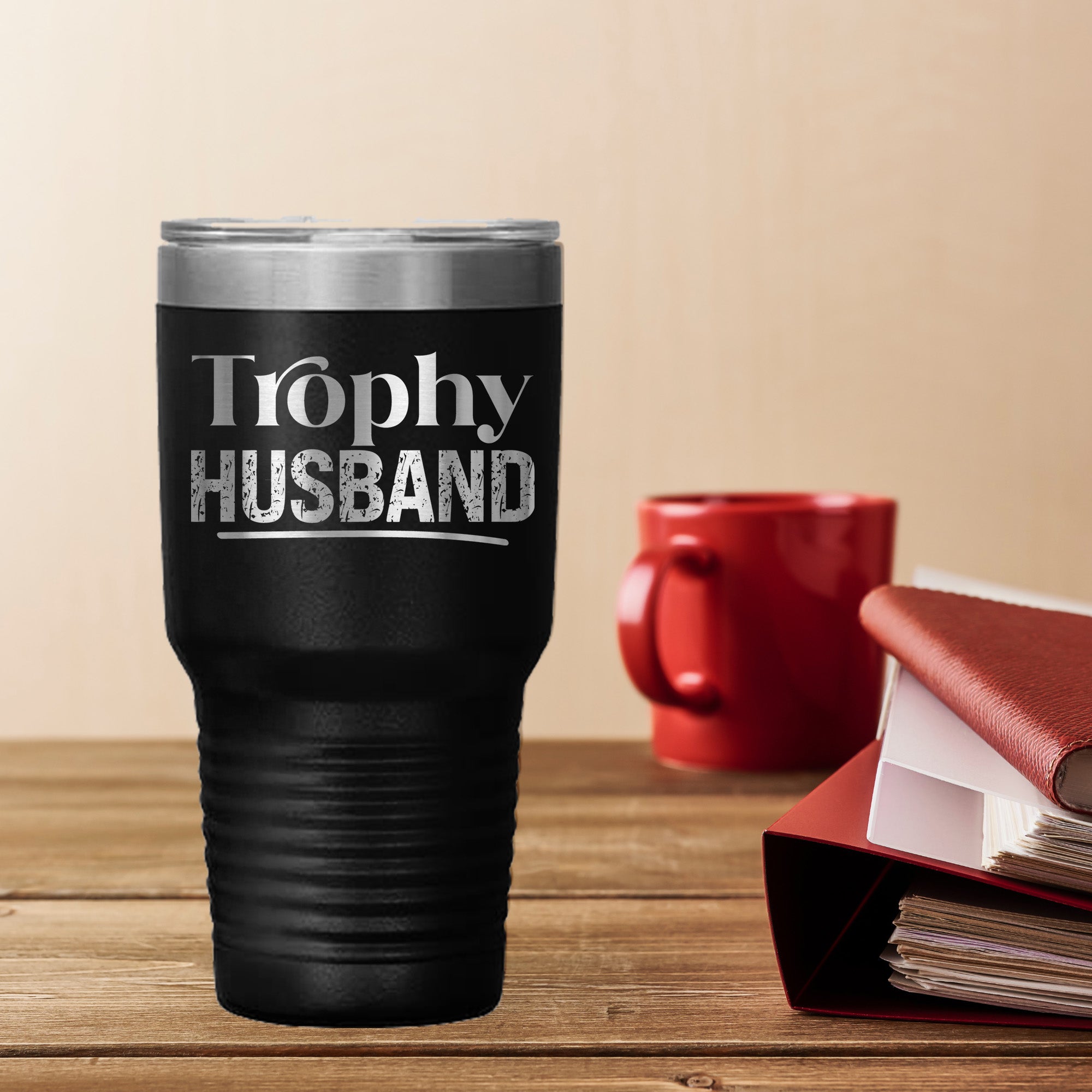 Trophy Husband Stainless Steel Tumbler – 20oz & 30oz