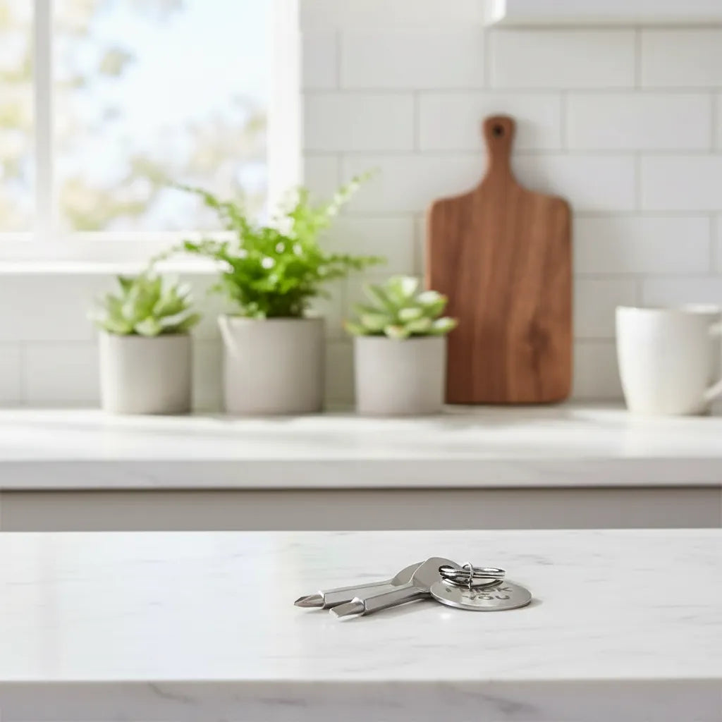 Soulmate Engraved Keychain – A Small Gift with Big Meaning - I Pick You