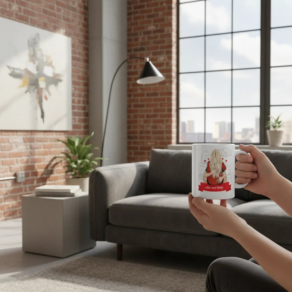 Boyfriend Personalized Funny Coffee Mug - My Girlfriend is Hotter than My Coffee