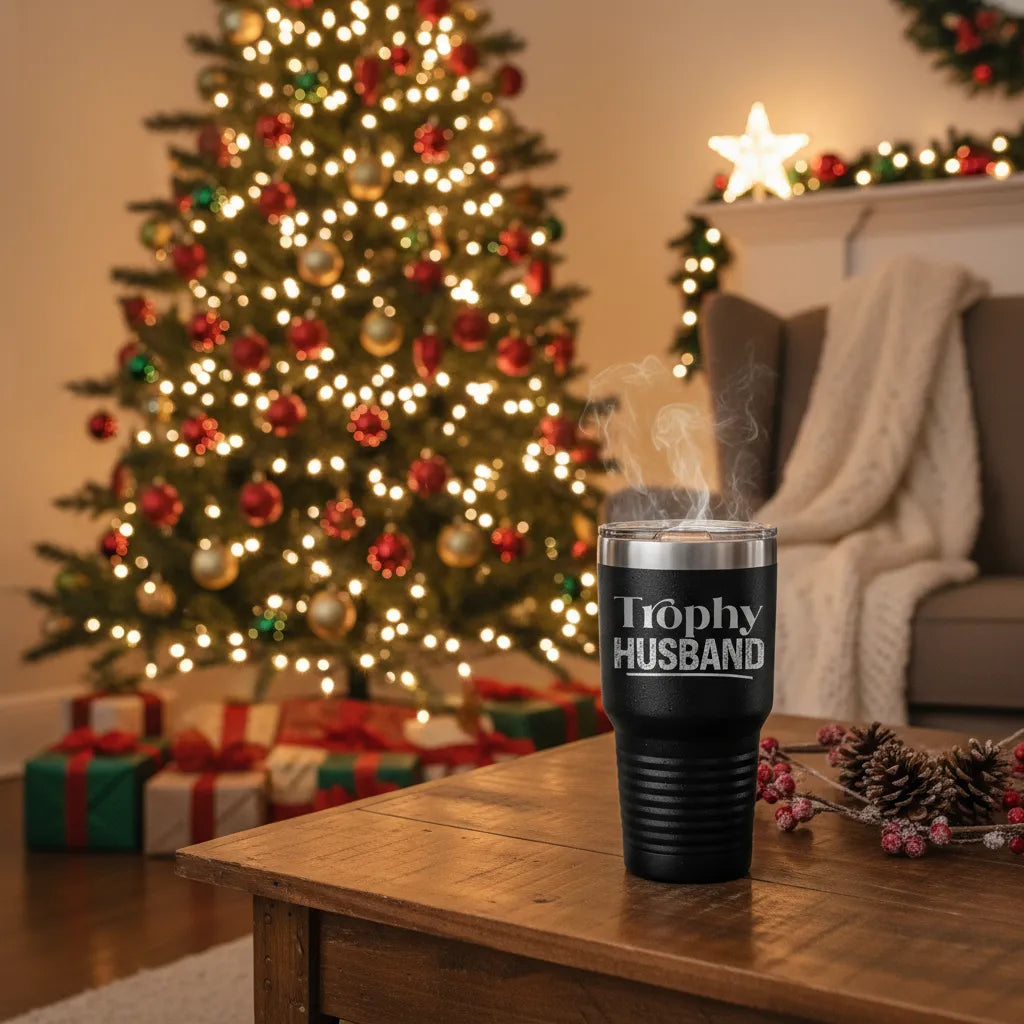 Trophy Husband Stainless Steel Tumbler – 20oz & 30oz