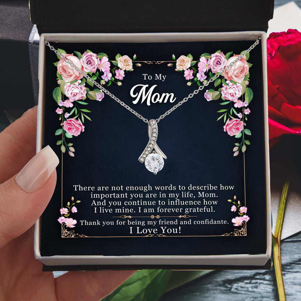 To Mom, Thank You For Being My Friend