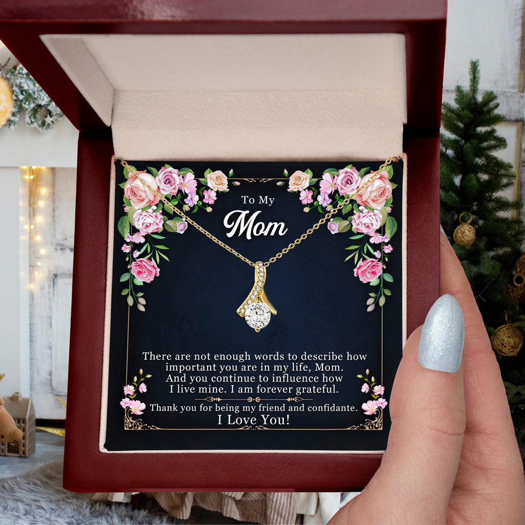 To Mom, Thank You For Being My Friend