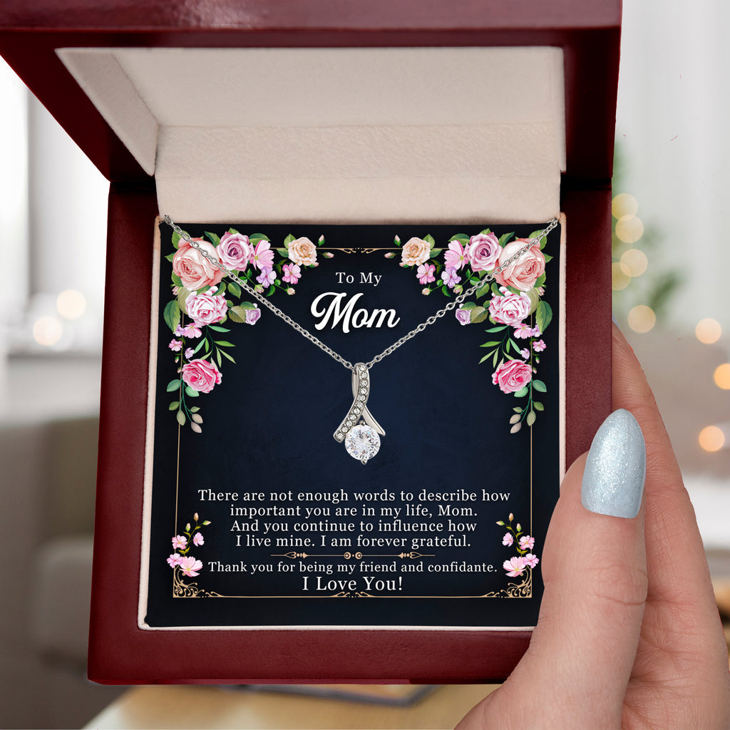 To Mom, Thank You For Being My Friend