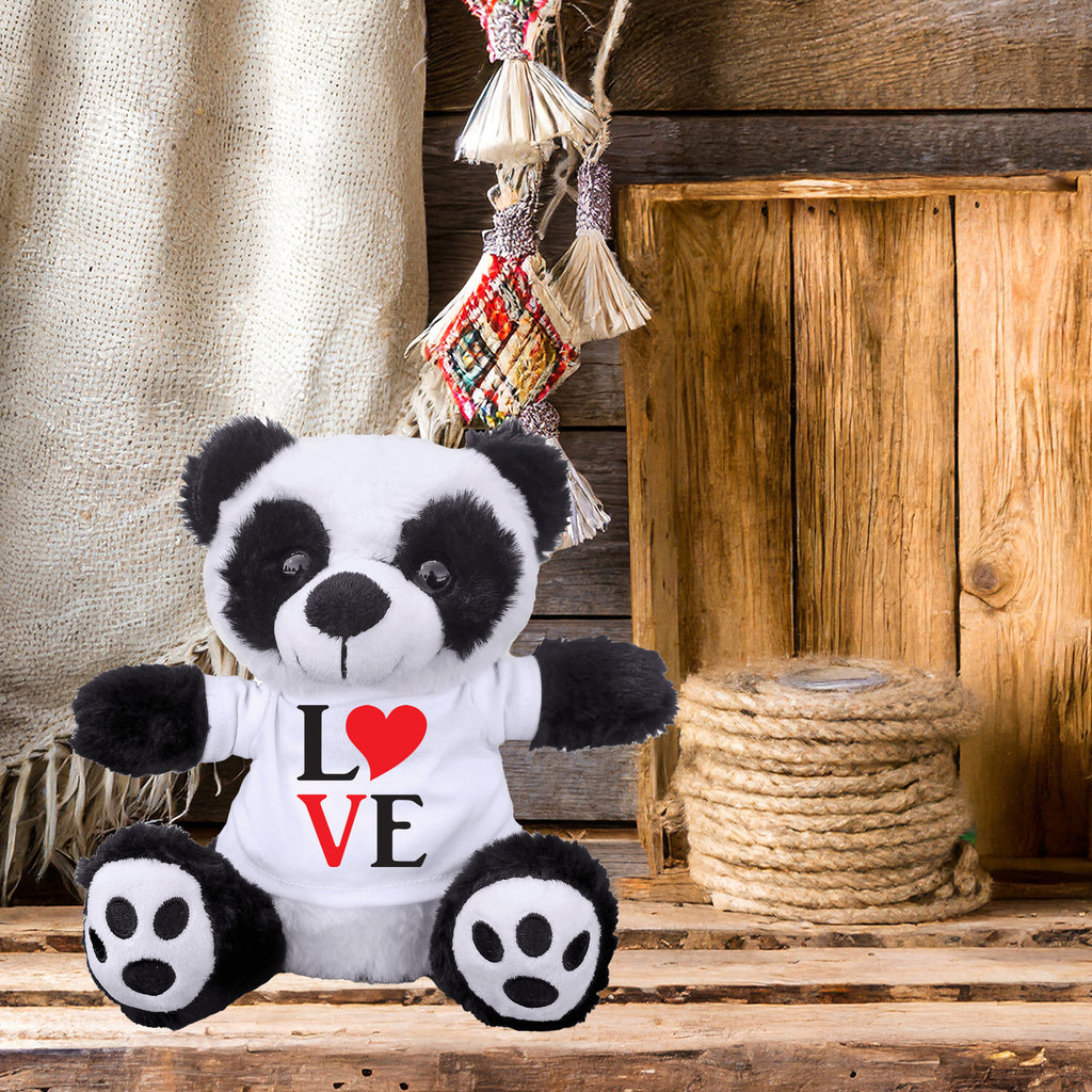 Spread Some Love - Adorable Plush Lamb, Panda, or Teddy Bear with Tee Shirt