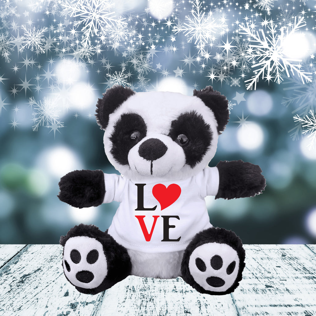 Spread Some Love - Adorable Plush Lamb, Panda, or Teddy Bear with Tee Shirt