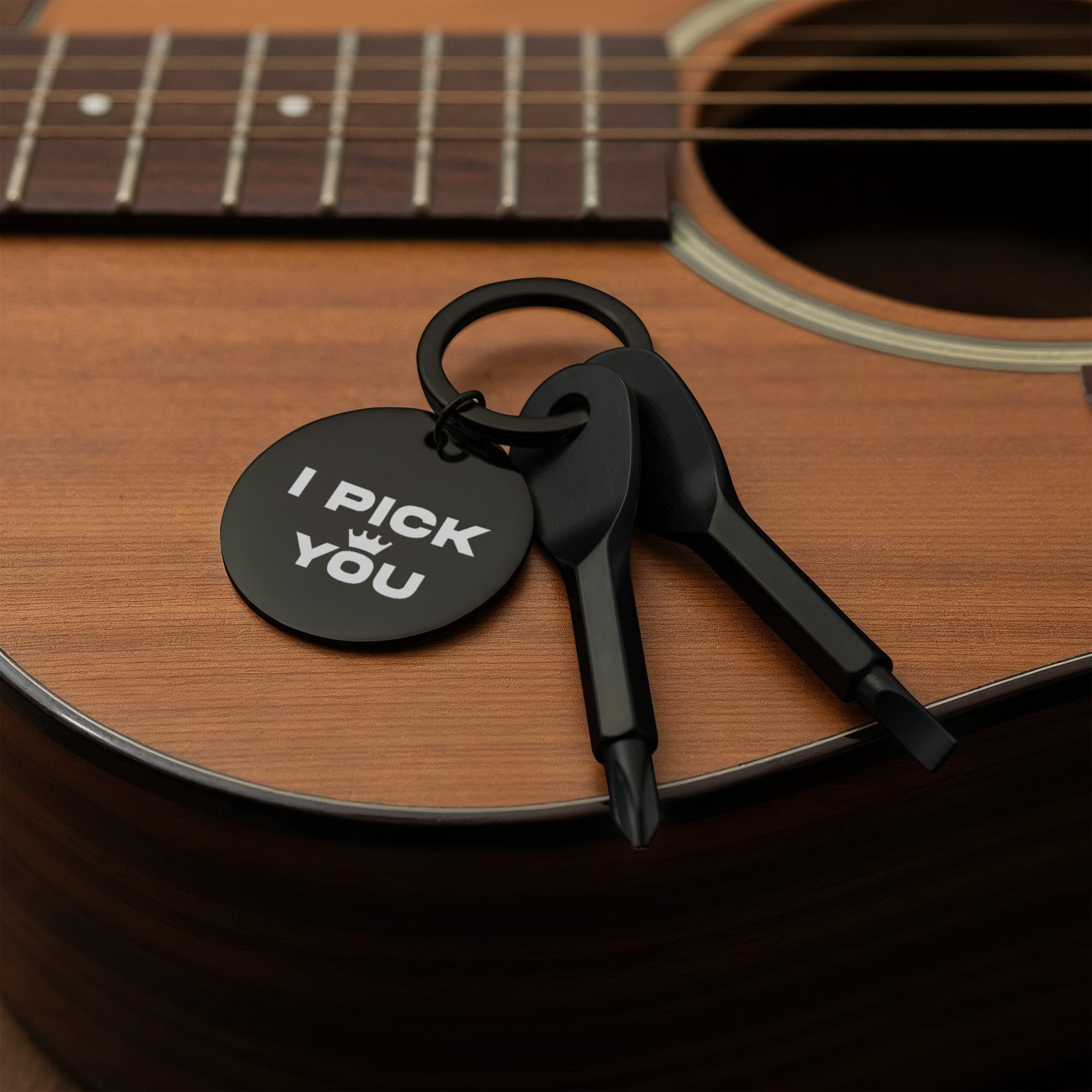 Soulmate Engraved Keychain – A Small Gift with Big Meaning - I Pick You