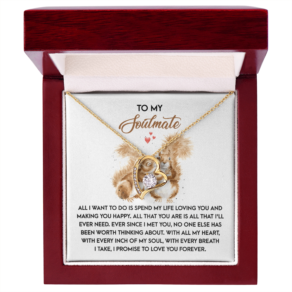 Soulmate - Making You Happy - Forever Love Necklace