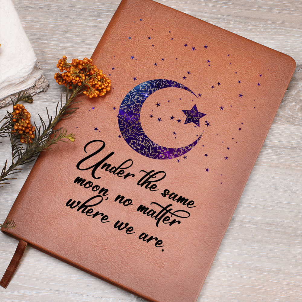 No matter the distance, you're always connected under the same moon