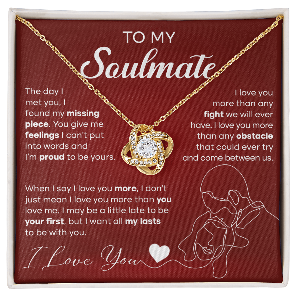 Romantic Soulmate Necklace – Find Your Missing Piece