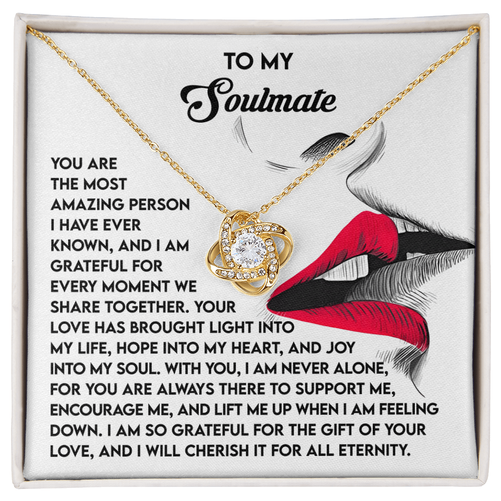 Soulmate Love Knot Necklace - Joy Into My Soul