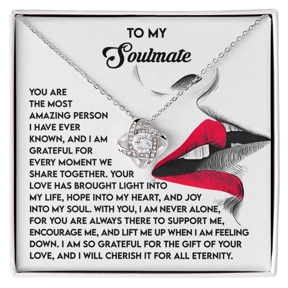 Soulmate Love Knot Necklace - Joy Into My Soul