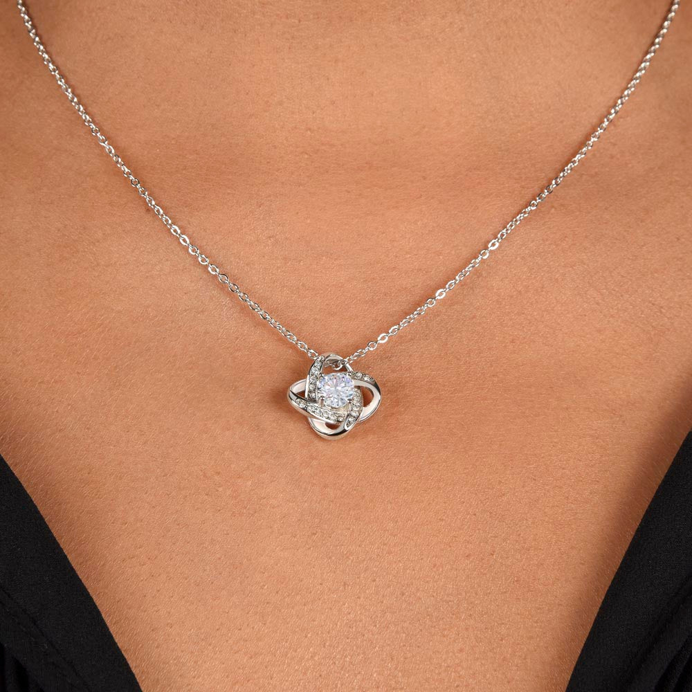 To My Smokin' Hot Soulmate – You Are My Forever - Romantic Love Knot Necklace Gift
