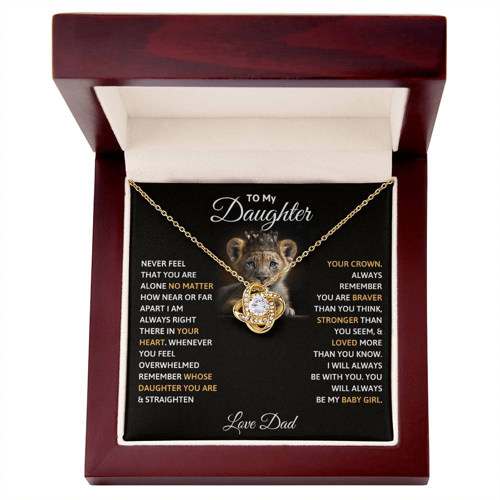 To my daughter, you will always be my baby girl