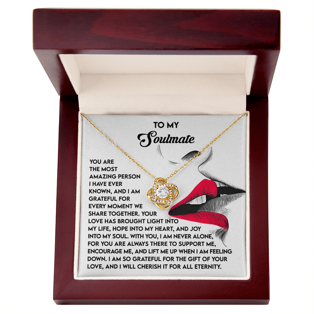 Soulmate Love Knot Necklace - Joy Into My Soul