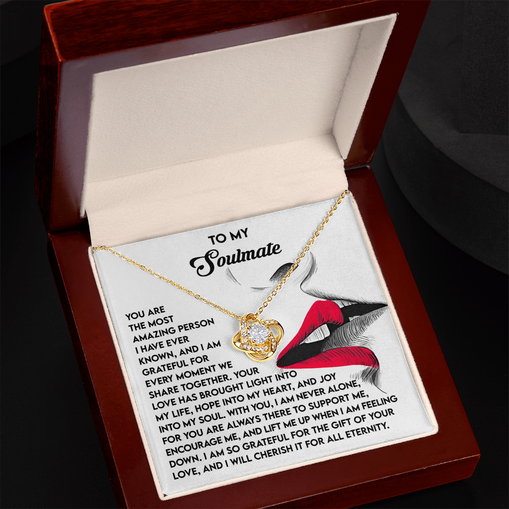 Soulmate Love Knot Necklace - Joy Into My Soul