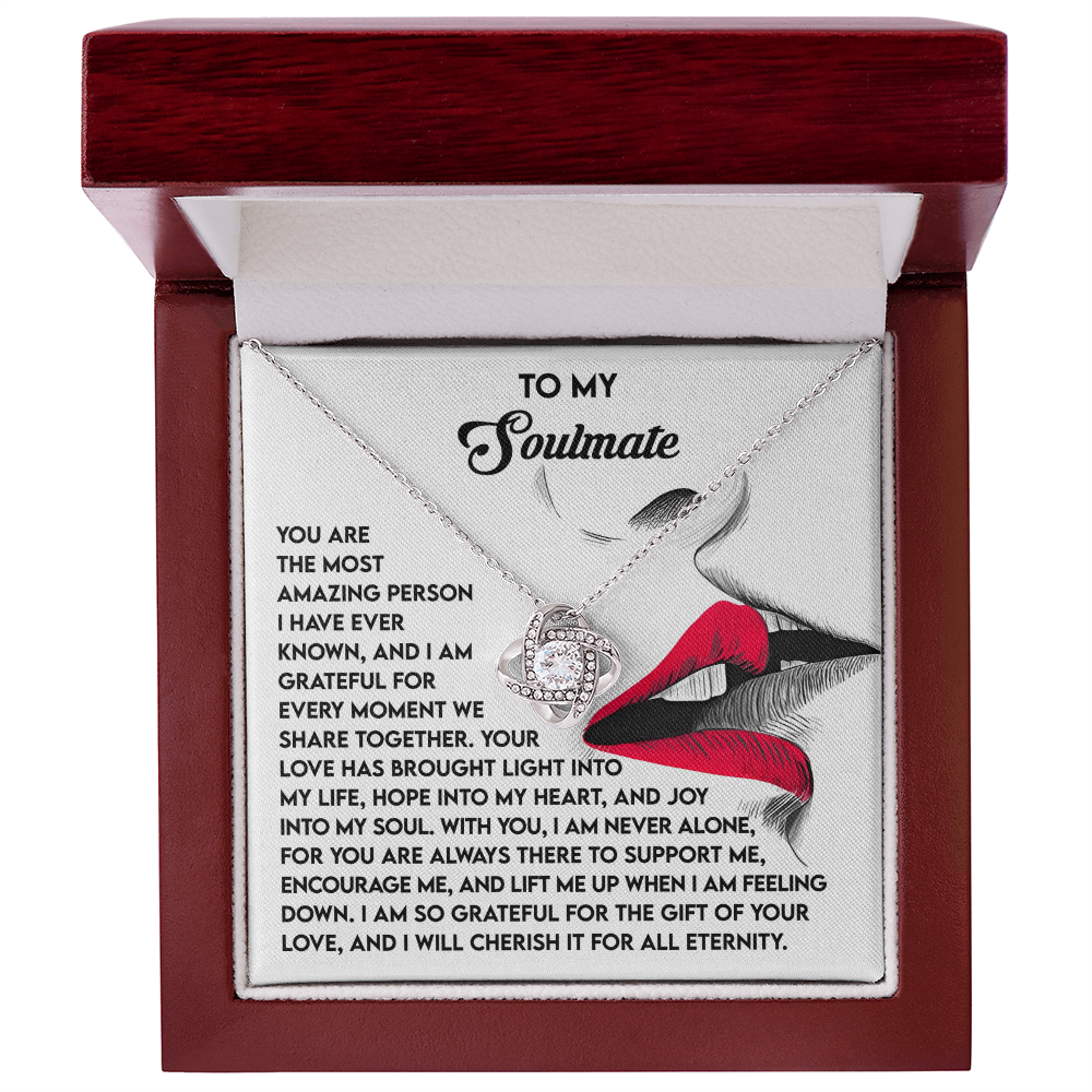 Soulmate Love Knot Necklace - Joy Into My Soul