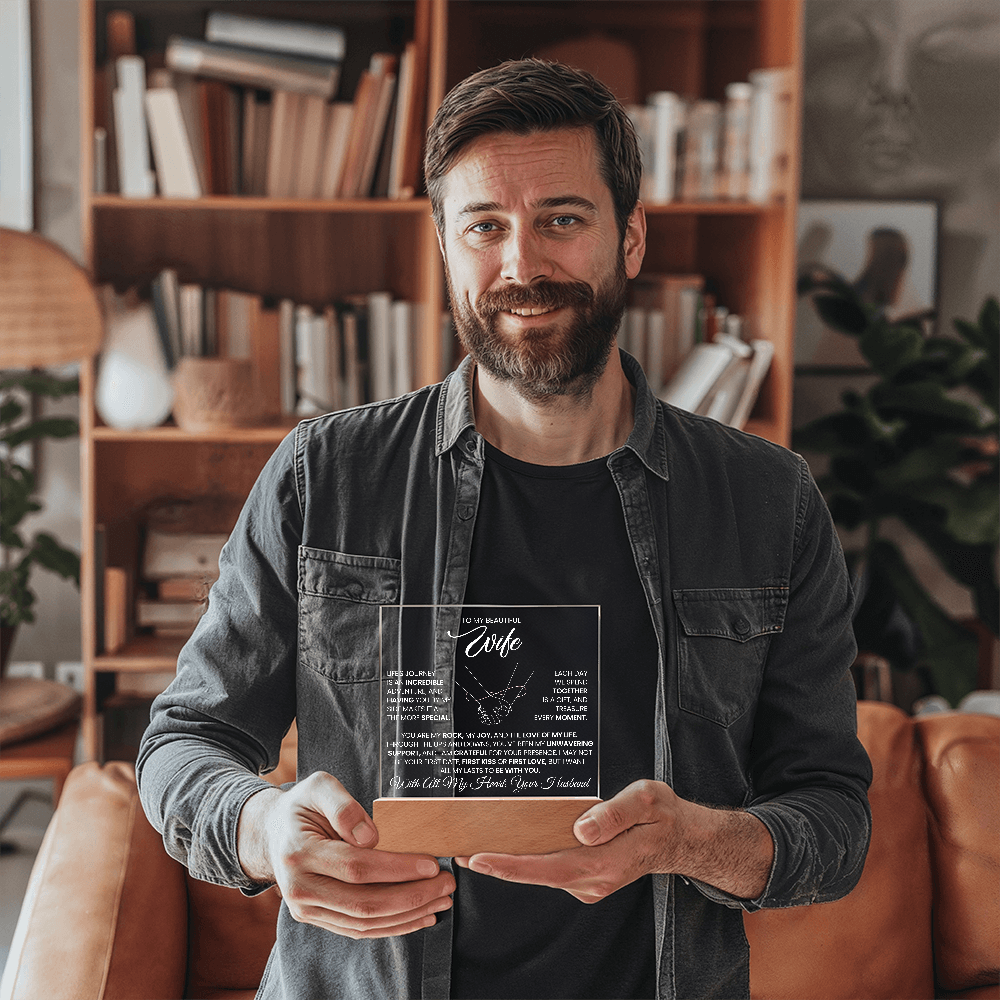 Wife Romantic Acrylic Plaque  – Always By Your Side