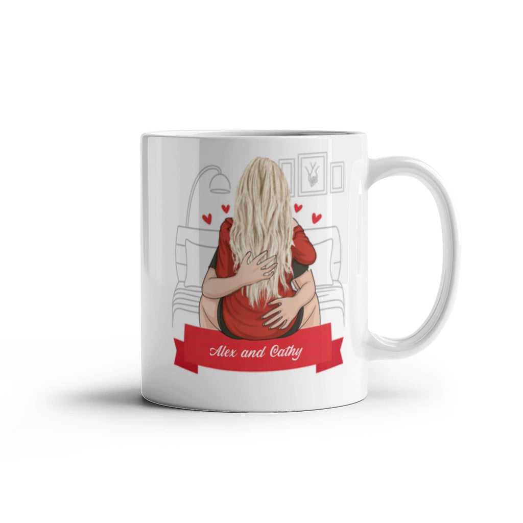 Boyfriend Personalized Funny Coffee Mug - My Girlfriend is Hotter than My Coffee