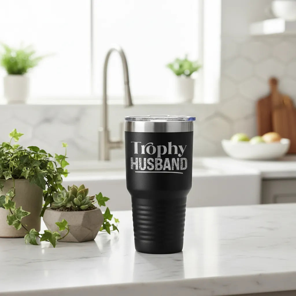 Trophy Husband Stainless Steel Tumbler – 20oz & 30oz