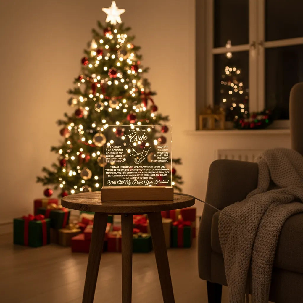 Wife Romantic Acrylic Plaque  – Always By Your Side