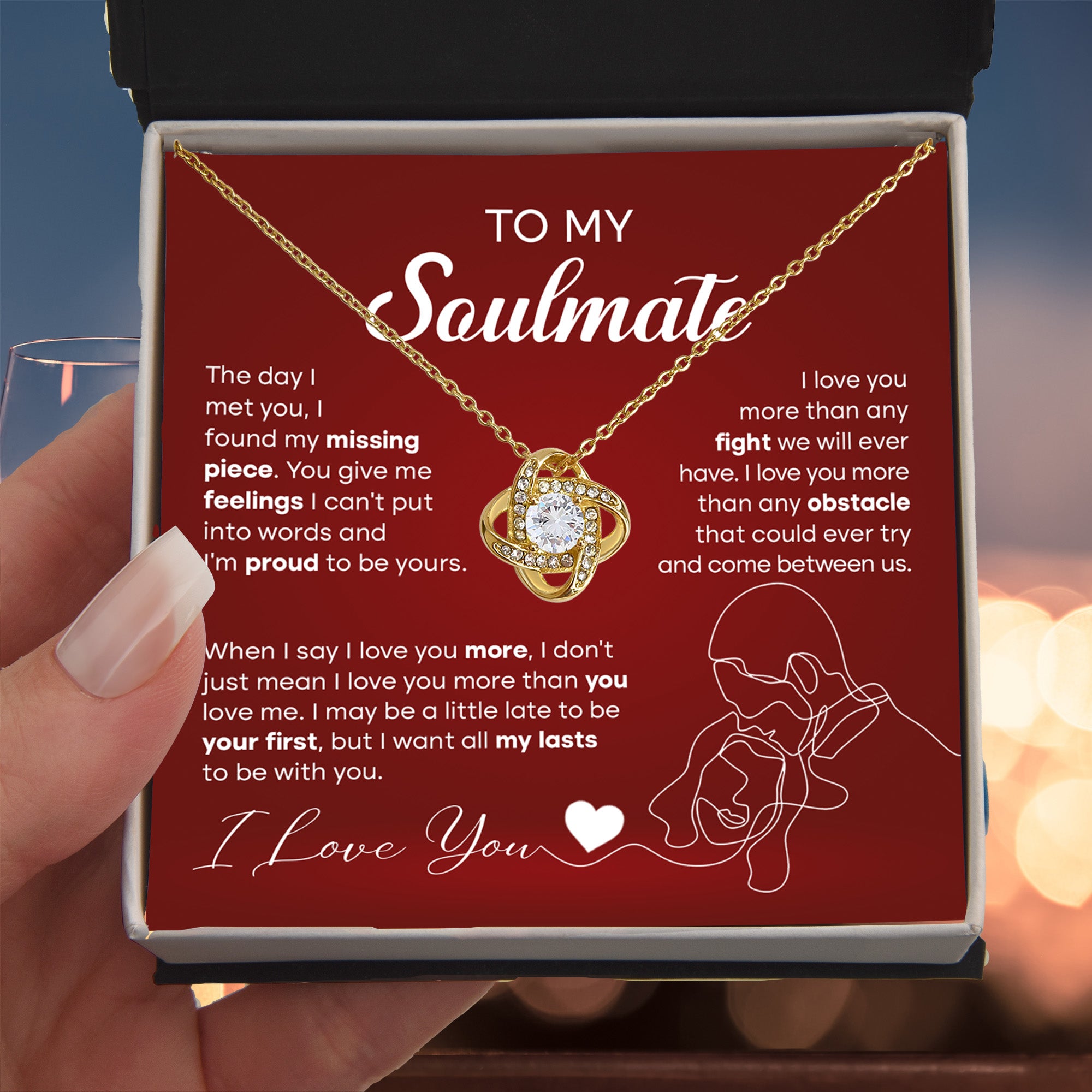 Romantic Soulmate Necklace – Find Your Missing Piece
