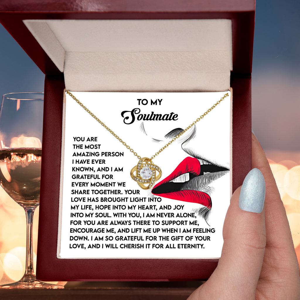 Soulmate Love Knot Necklace - Joy Into My Soul