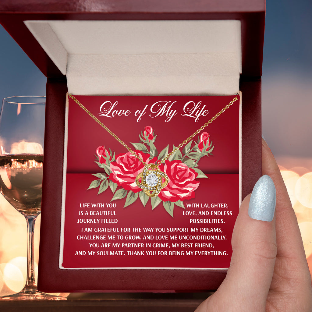 Love of My Life – Endless Possibilities Necklace Gift for Soulmate