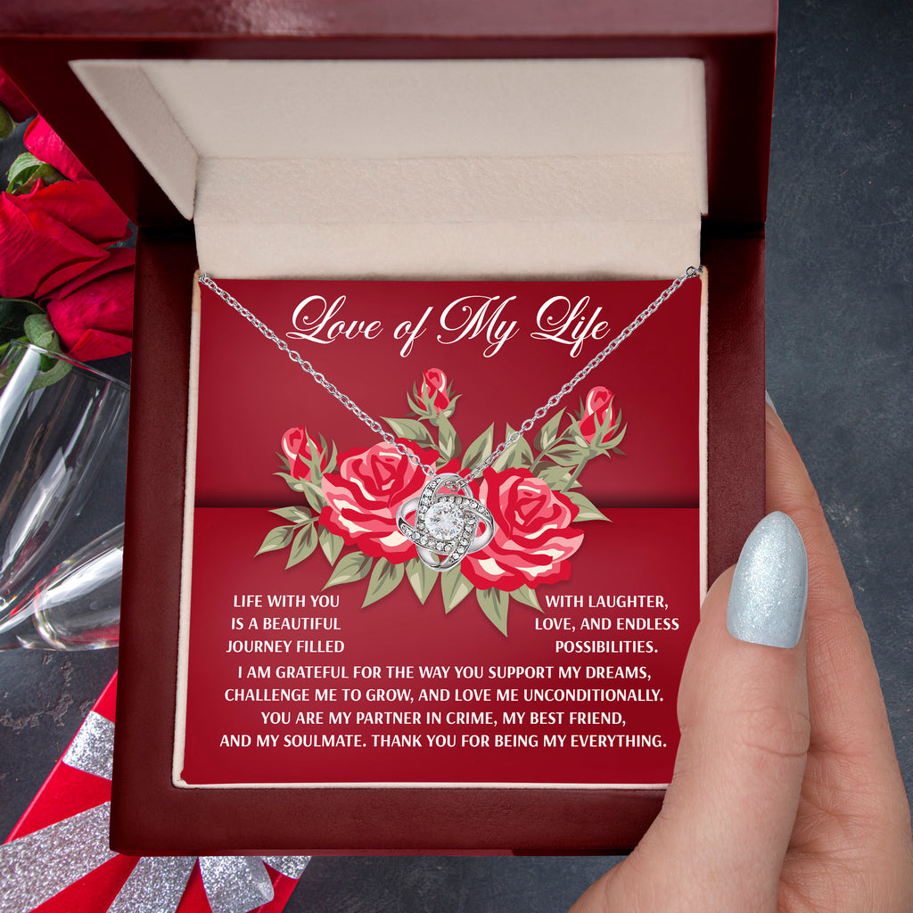 Love of My Life – Endless Possibilities Necklace Gift for Soulmate