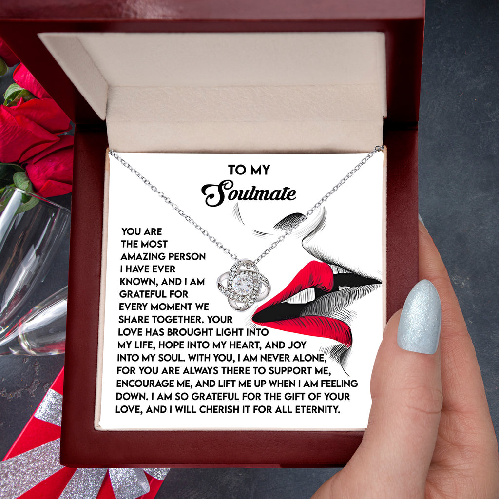 Soulmate Love Knot Necklace - Joy Into My Soul