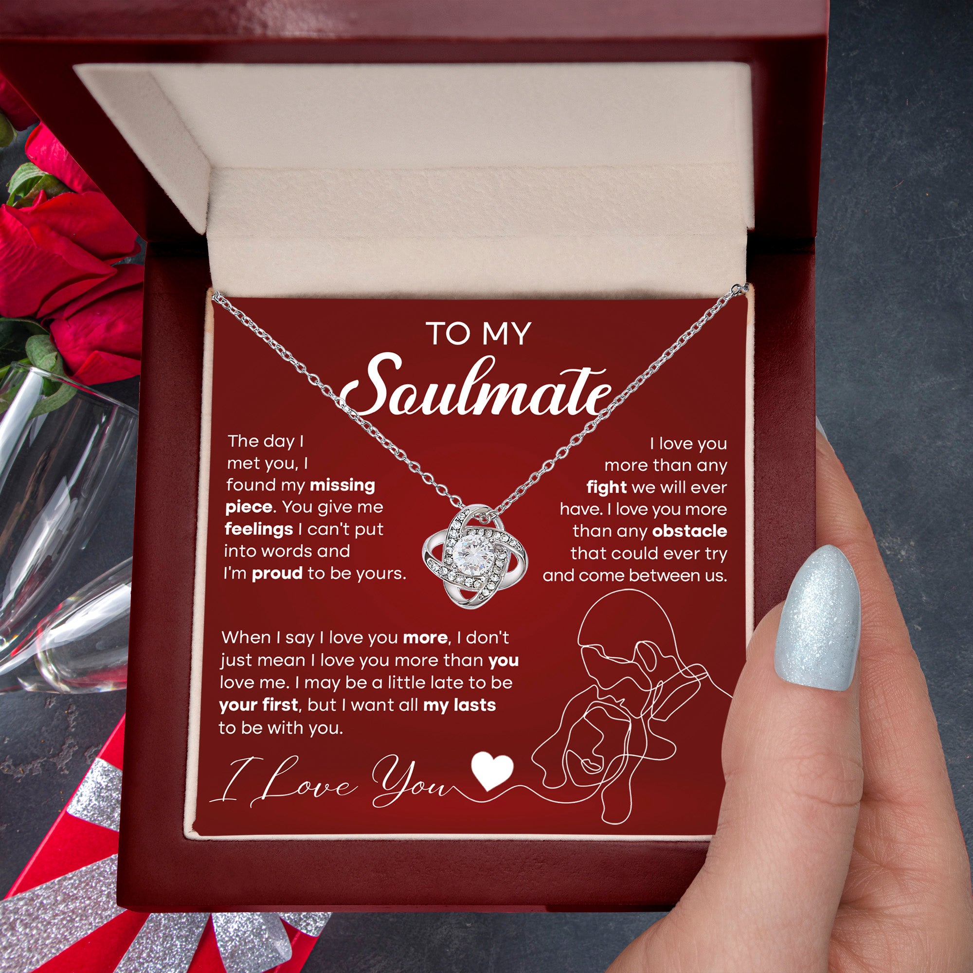 Romantic Soulmate Necklace – Find Your Missing Piece