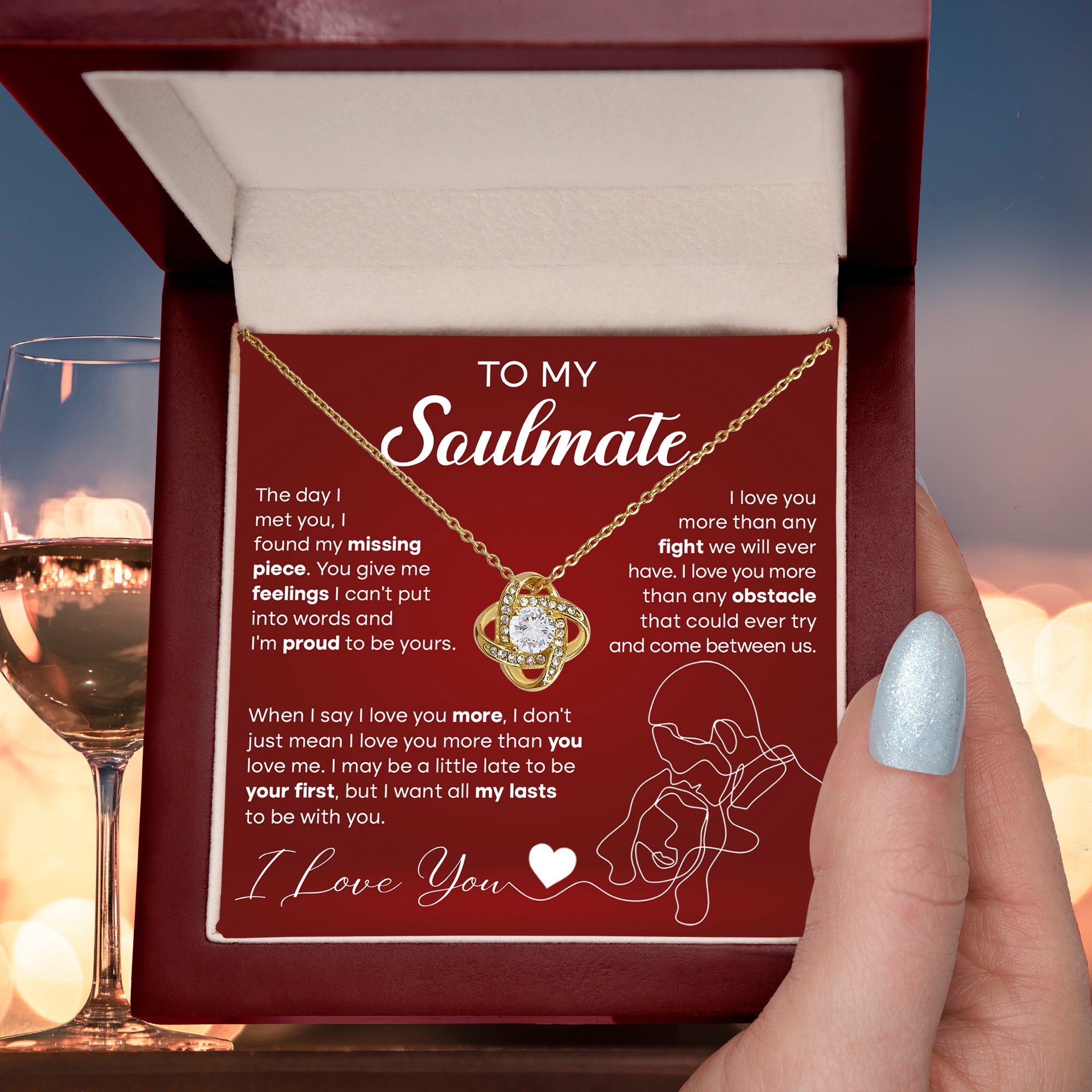 Romantic Soulmate Necklace – Find Your Missing Piece